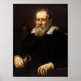 Galileo Galilei - Astronomer och matematiker Poster