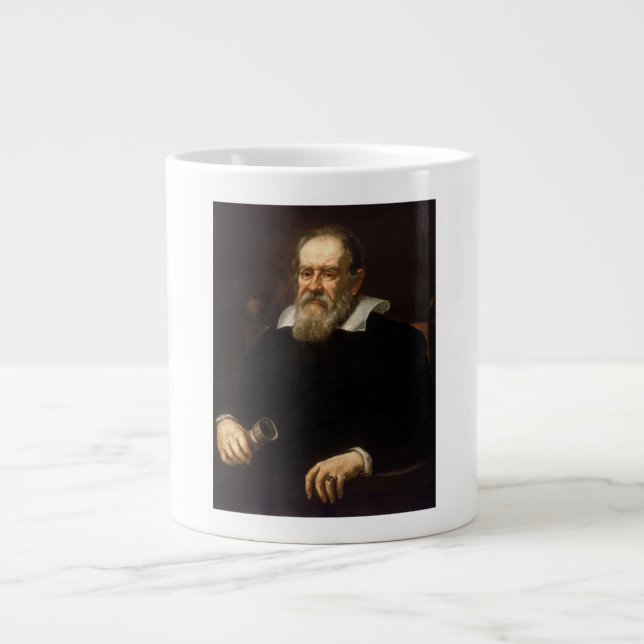 Galileo Galilei: Far of Science & Astronomy Jumbo Mugg (Framsidan)