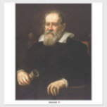 Galileo Galilei: Far of Science & Astronomy Klistermärken<br><div class="desc">Justus Kungermans, en flamländsk konstnär, fångade Galileo Galilei oljefärg omkring 1636. Porträtt skildrar den berömda forskaren under sina senare år. Hans vita skägg och kläder för mörk har en känsla av ålder och erfarenhet. Ett teleskop, det instrument som revolutionerade hans livs arbete, ligger på en framträdande plats i hans händer....</div>