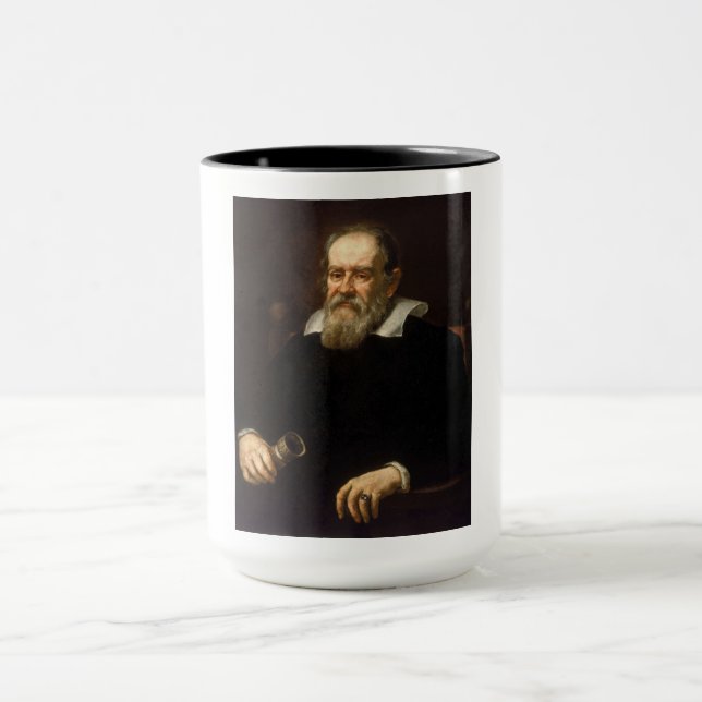 Galileo Galilei: Far of Science & Astronomy Mugg (Center)