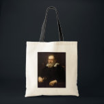 Galileo Galilei: Far of Science & Astronomy Tygkasse<br><div class="desc">Justus Kungermans, en flamländsk konstnär, fångade Galileo Galilei oljefärg omkring 1636. Porträtt skildrar den berömda forskaren under sina senare år. Hans vita skägg och kläder för mörk har en känsla av ålder och erfarenhet. Ett teleskop, det instrument som revolutionerade hans livs arbete, ligger på en framträdande plats i hans händer....</div>