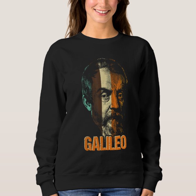 Galileo Galilei Physicist Physics Science Astronom T Shirt (Framsida)