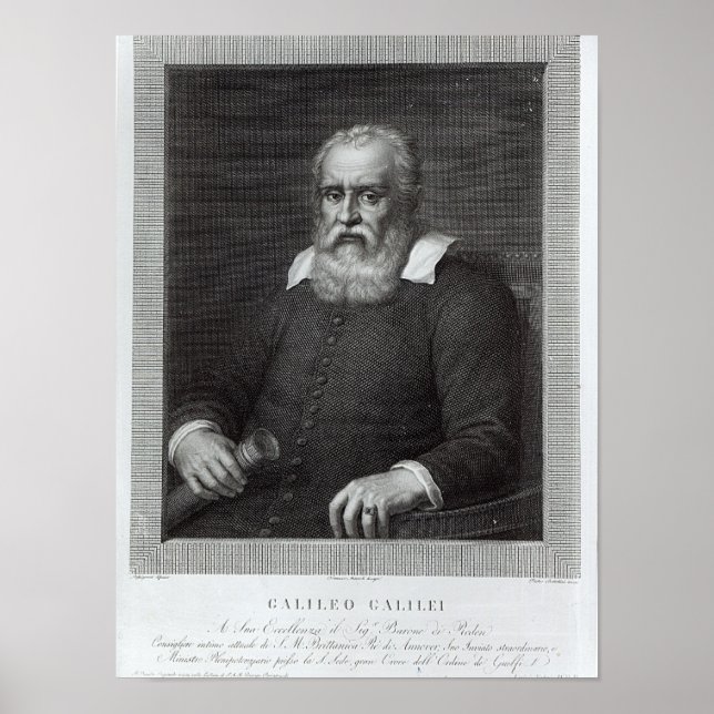 Galileo Galilei Poster (Framsidan)