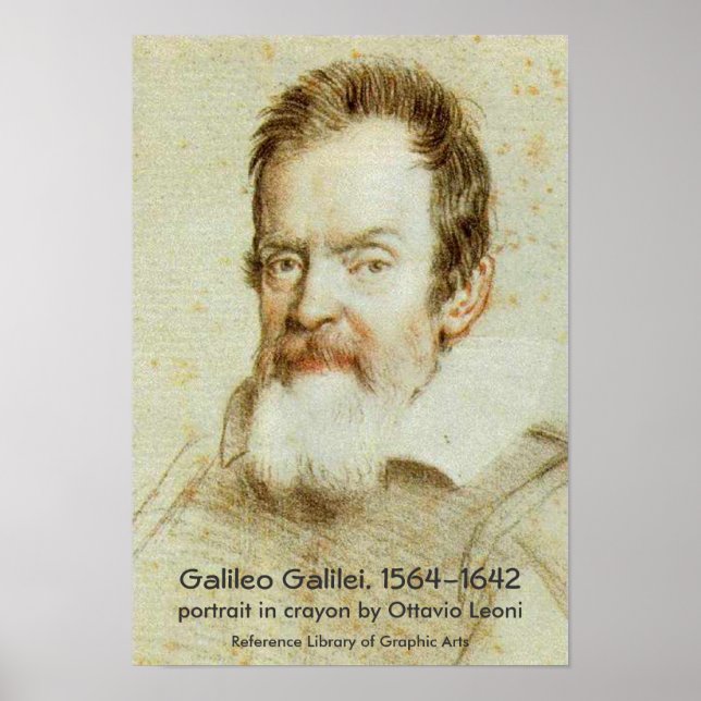 Galileo Galilei Poster (Framsidan)