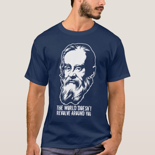 Galileo Galilei skjorta Tee (Framsida)
