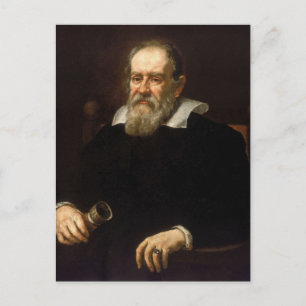 Galileo Galilei: Vetenskapens och astronomins fade Vykort