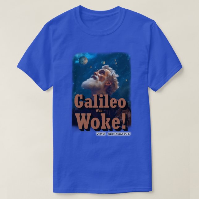 Galileo har vunnit t shirt (Design framsida)