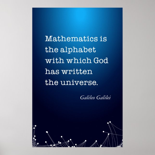 Galileo Poster (Framsidan)