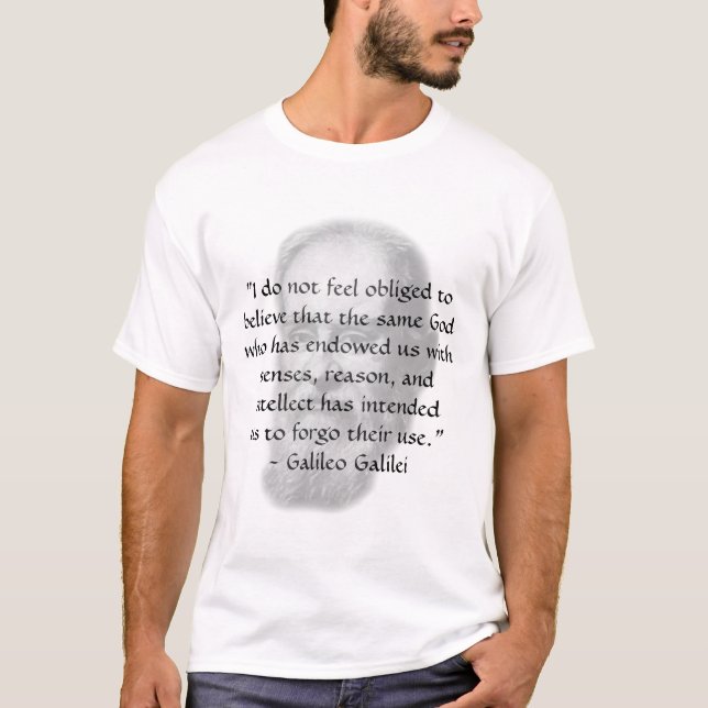 Galileo "resonerar ", t-shirt (Framsida)