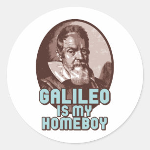 Galileo Runt Klistermärke