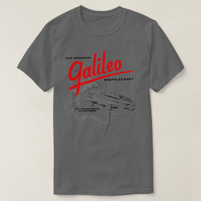 Galileo Shuttlecraft T Shirt (Design framsida)