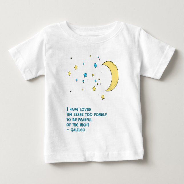 Galileo Stars Quote T Shirt (Framsida)