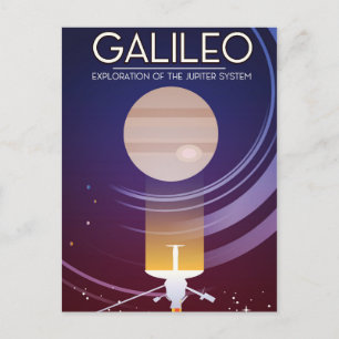 Galileo - Utforskning av Jupiter-systemet Vykort