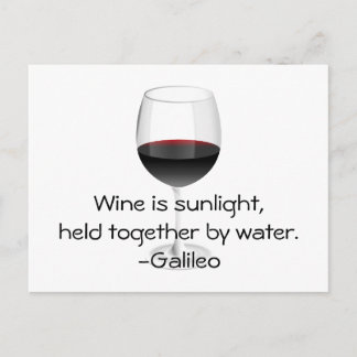 Galileo-Vin-offerten Vykort