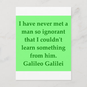 Galileocitat Vykort