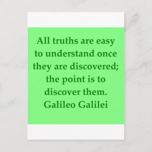 Galileocitat Vykort