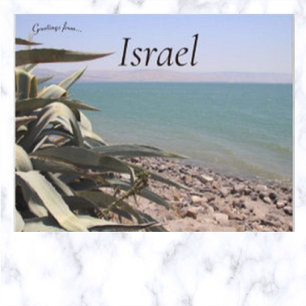 Galilésjön Kapernaum Israel Vykort