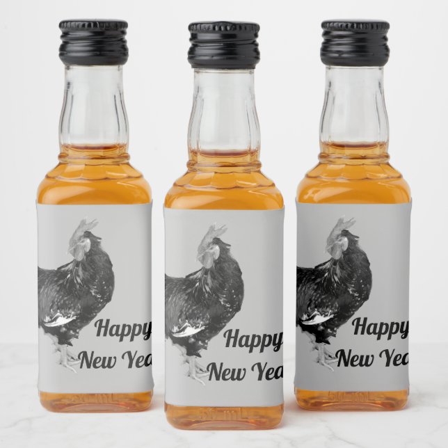 galinakisk, tupp-Personlig Spritflaskor Etikett (Flaskor)