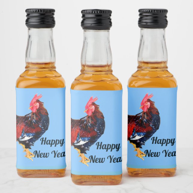 galinakisk, tupp-Personlig Spritflaskor Etikett (Flaskor)