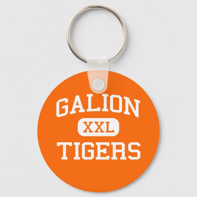 Galion - Tigers - Galion High School - Galion Ohio Nyckelring (Framsida)