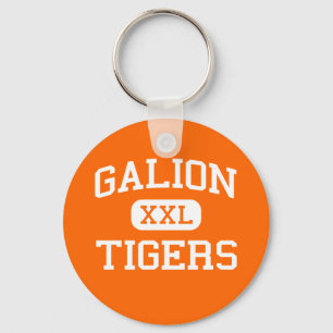 Galion - tigrar - Galion högstadium - Galion Ohio Nyckelring