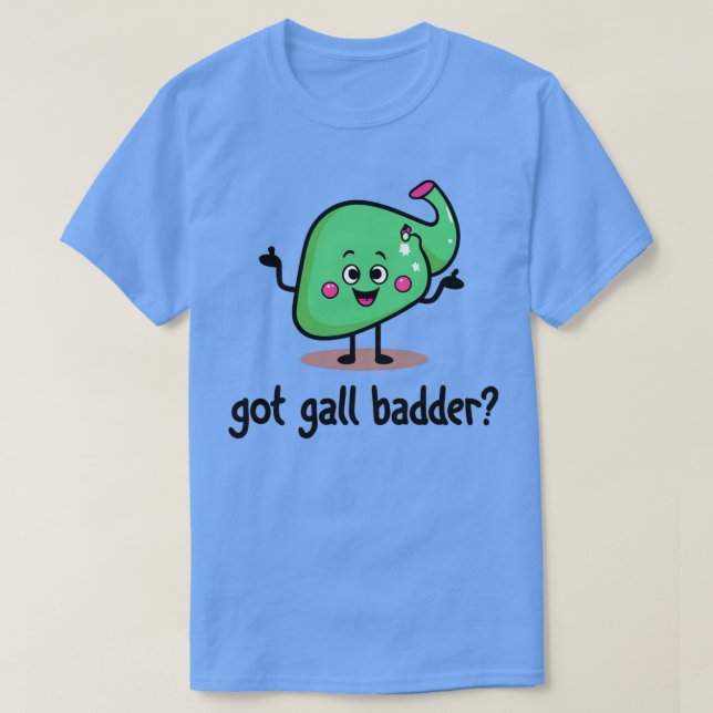 Gall Bladder T Shirt (Design framsida)