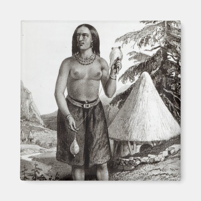 Galla Woman Magnet (Framsidan)