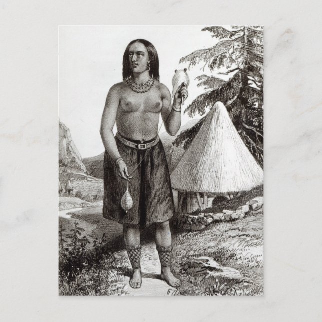 Galla Woman Vykort (Framsida)