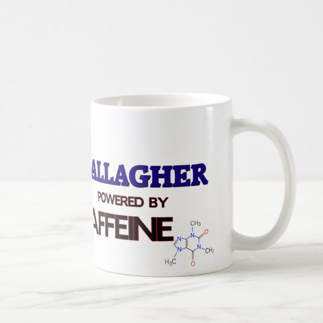 Gallagher drev vid koffein kaffemugg (Höger)