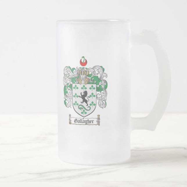 GALLAGHER-FAMILJVAPENSKÖLD - GALLAGHER-VAPENSKÖLD FROSTAT ÖLGLAS (Höger)
