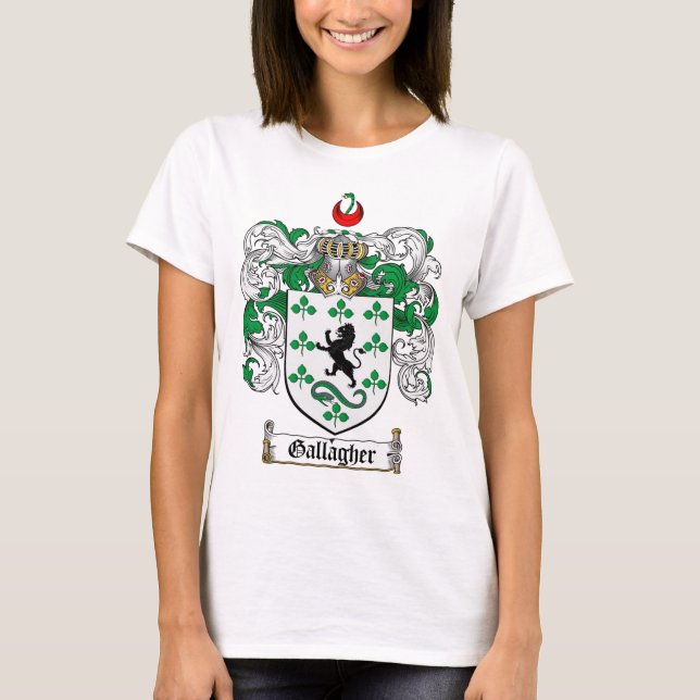 GALLAGHER-FAMILJVAPENSKÖLD - GALLAGHER-VAPENSKÖLD TEE SHIRT (Framsida)