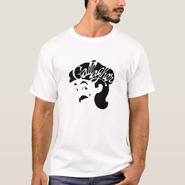 Gallagher T-Shirt Perfekt Gift (Framsida)