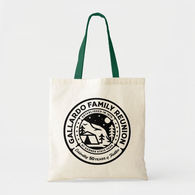 Gallardo 50-årsdagen Family Reunion Tote Bag Tygkasse (Framsidan)