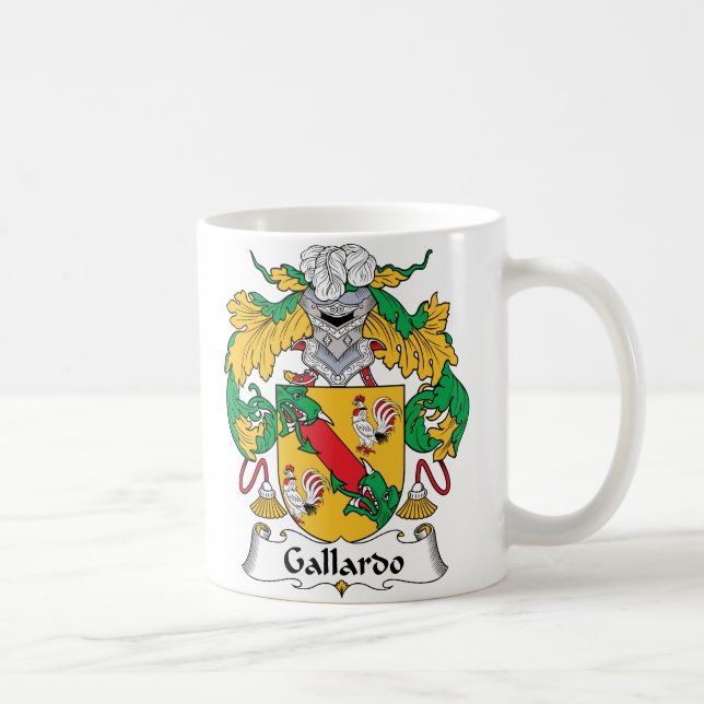 Gallardo familjvapensköld kaffemugg (Höger)