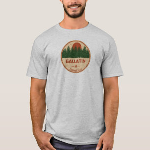 Gallatin National Forest T Shirt