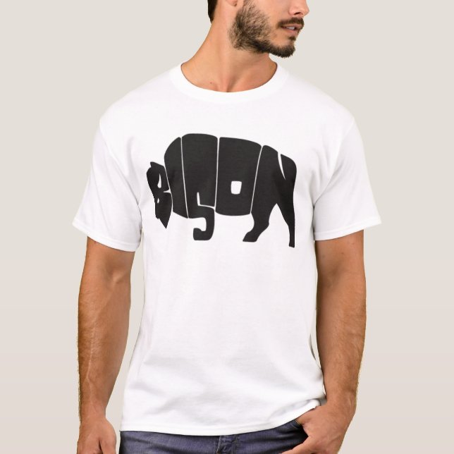 Gallaudet Unversity: Bison Tee Shirt (Framsida)