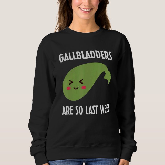 Gallbladder Surgery Removal Recovery T Shirt (Framsida)