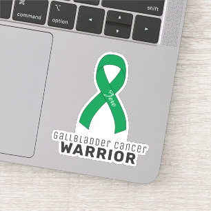 Gallblåscancer Vinyl Sticker Klistermärken