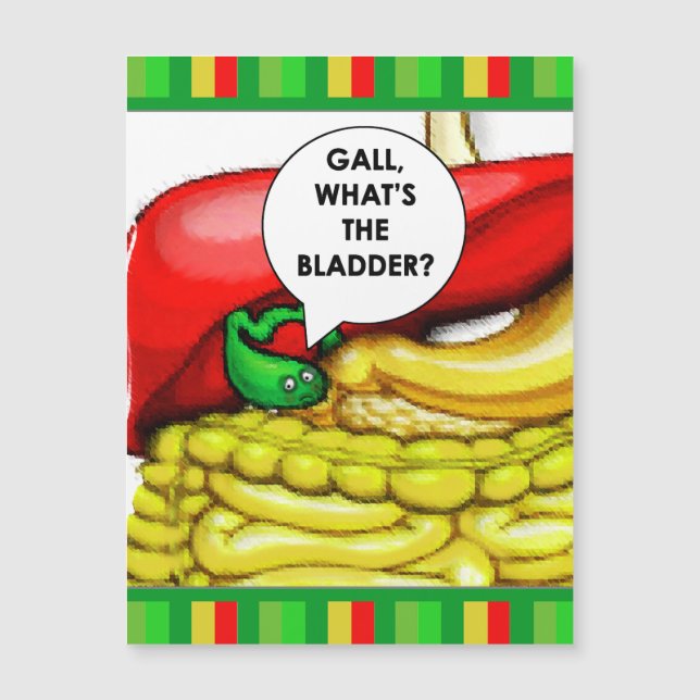 Gallblåskirurgi Hämta bra presentkort (Framsida)
