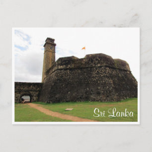 Galle fort torn vykort
