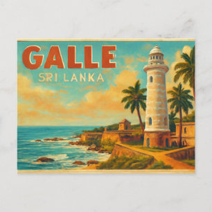 Galle Sri Lanka vykort