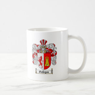 GALLEGOS FAMILJVAPENSKÖLD - GALLEGOS VAPENSKÖLD KAFFEMUGG