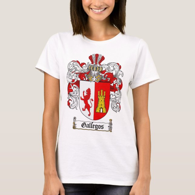 GALLEGOS FAMILJVAPENSKÖLD - GALLEGOS VAPENSKÖLD TEE SHIRT (Framsida)