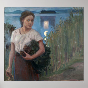 Gallen-Kallela - Bastu Poster