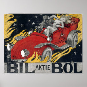 Gallen-Kallela - Bil-Bol Poster för en bil