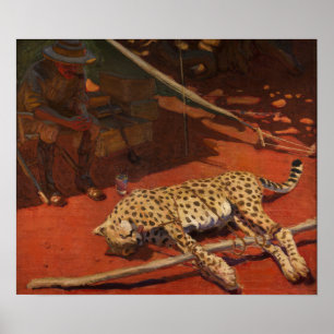Gallen-Kallela - Cheetah Poster
