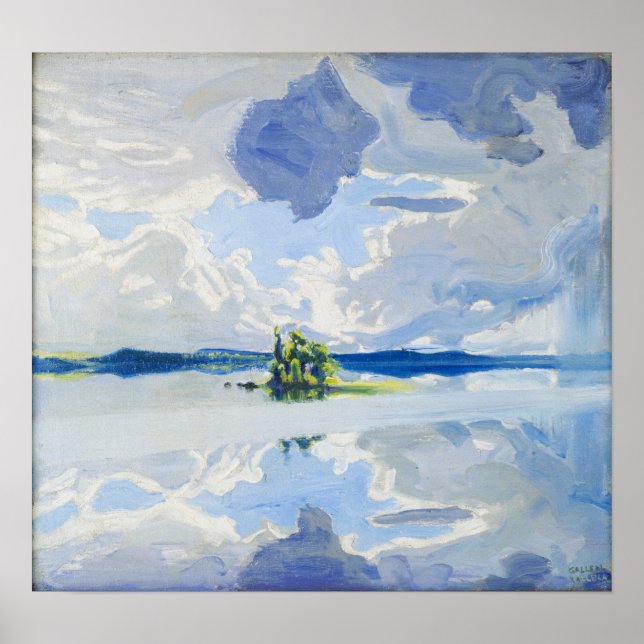 Gallen-Kallela - Clouds Poster (Framsidan)