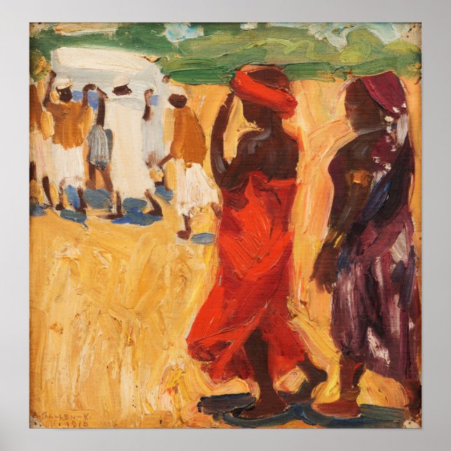 Gallen-Kallela - Funeral Poster (Framsidan)