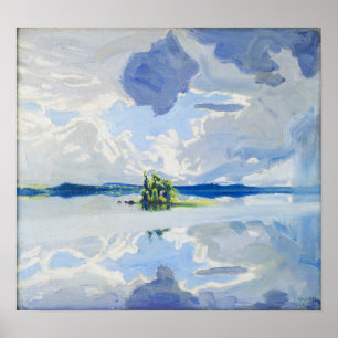 Gallen-Kallela - Moln Poster