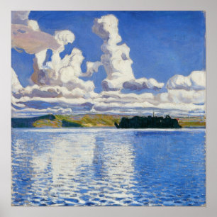 Gallen-Kallela - Molntorn 1904 Poster